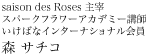  saison des Roses  Xp[Nt[AJf~[ut ΂ȃC^[iVi@X T`R